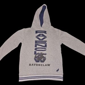 Ravenclaw Kids Hoodie - Gray and Blue